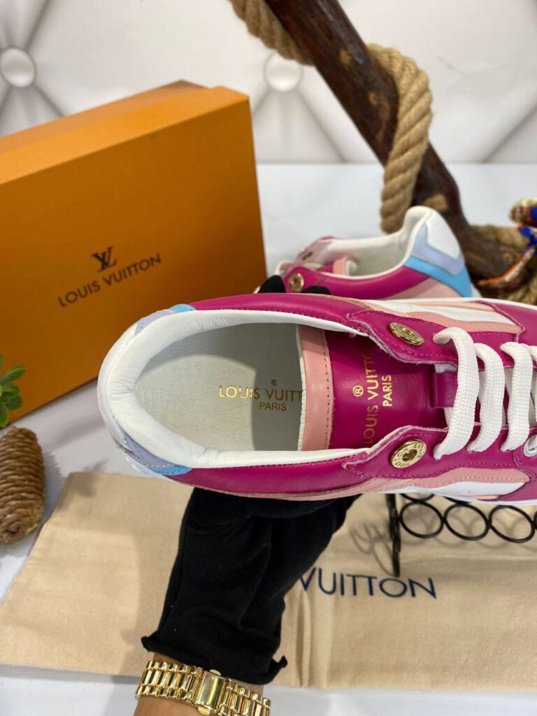 louis vuitton ayakkabi sneakers beyaz pembe fusya ithal