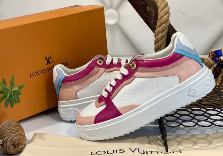 louis vuitton ayakkabi sneakers beyaz pembe fusya ithal