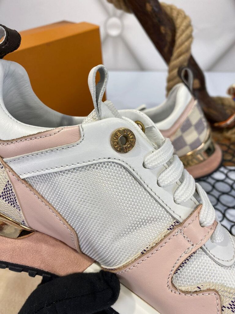 louis vuitton ayakkabi sneakers beyaz pembe ithal