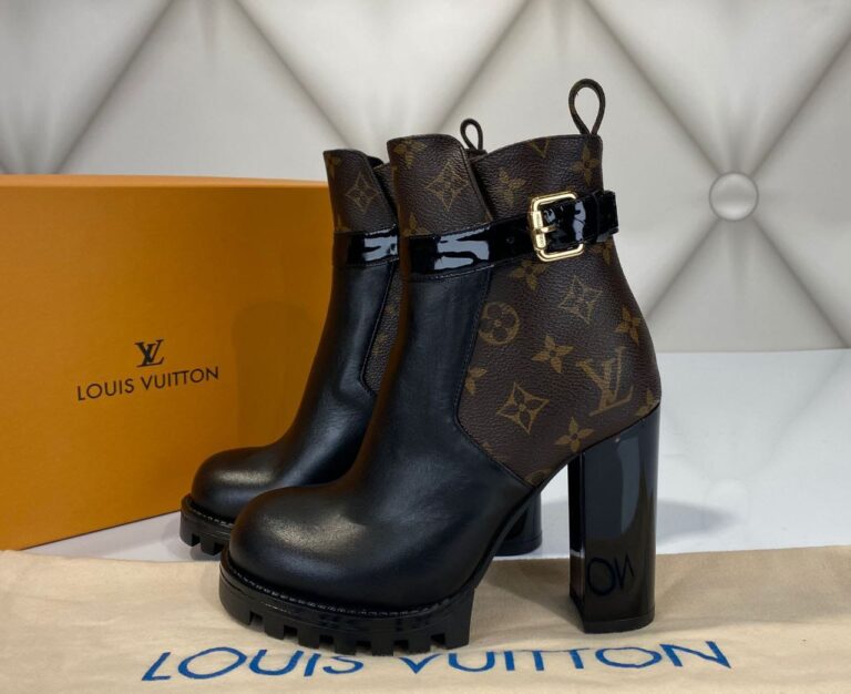 louis vuitton bot star trail ankle 11 cm topuklu