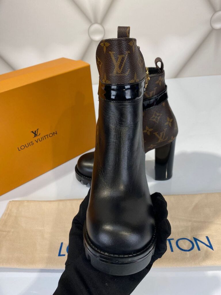 louis vuitton bot star trail ankle 11 cm topuklu