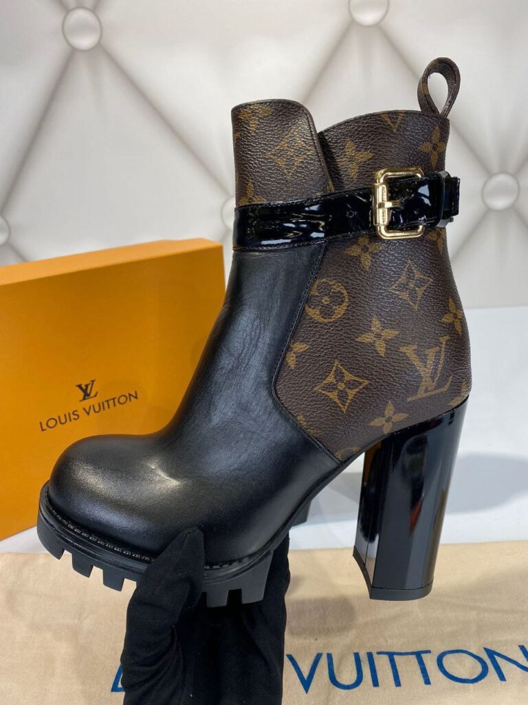 louis vuitton bot star trail ankle 11 cm topuklu