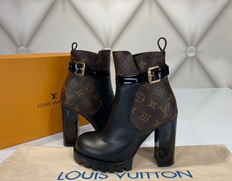 louis vuitton bot star trail ankle 11 cm topuklu