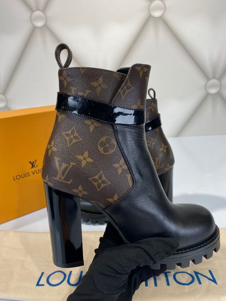 louis vuitton bot star trail ankle 11 cm topuklu