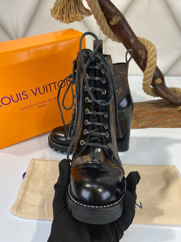 louis vuitton bot star trail ankle topuk 11 cm ithal deri