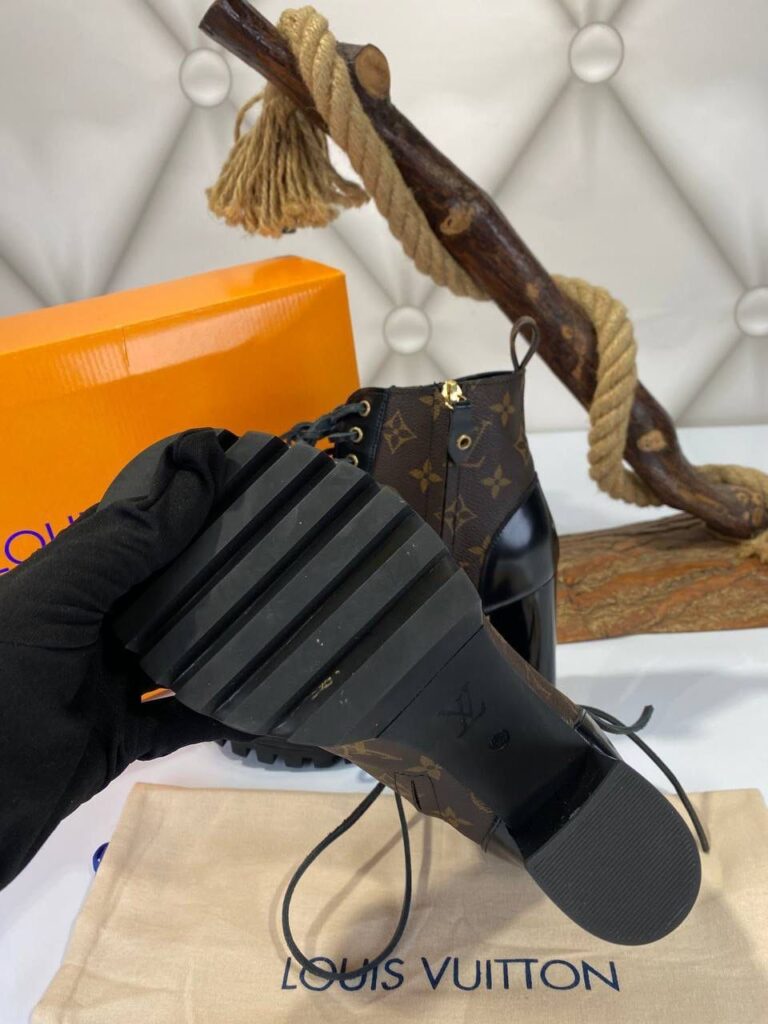 louis vuitton bot star trail ankle topuk 11 cm ithal deri