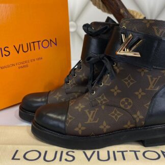 louis vuitton bot yeni sezon kahve monogram siyah