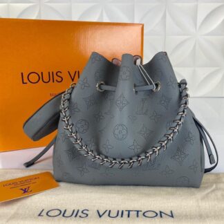 louis vuitton canta bella mahina gri 19x22 cm ithal