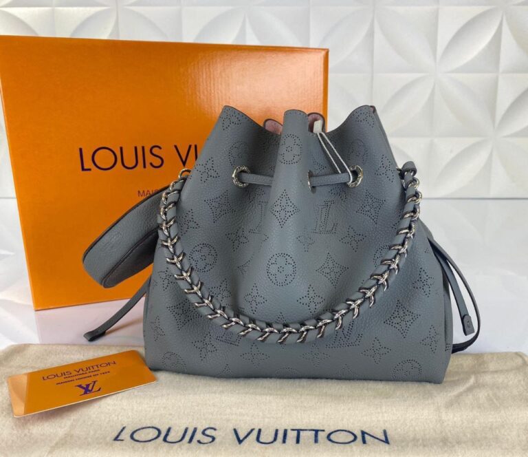 louis vuitton canta bella mahina gri 19x22 cm ithal