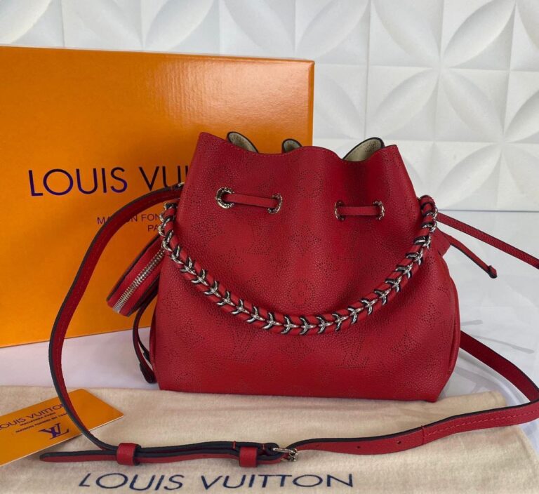 louis vuitton canta bella mahina kirmizi 19x22 cm ithal
