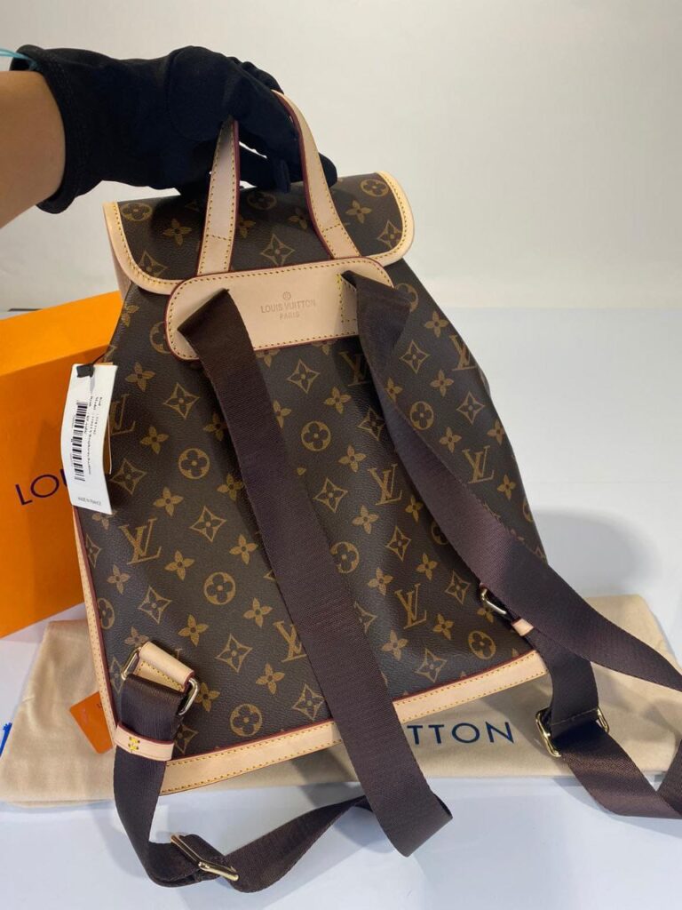 louis vuitton canta bosphore backpack sirt monogram kahve 36x32x13