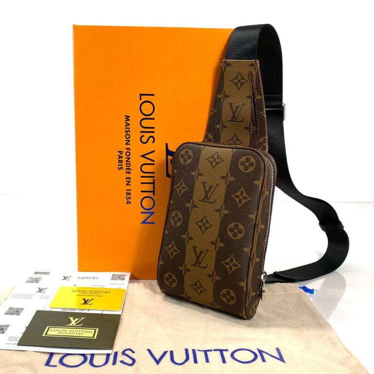 louis vuitton canta geronimos erkek omuz kahve monogram seritli hakiki deri ithal 11x5 cm