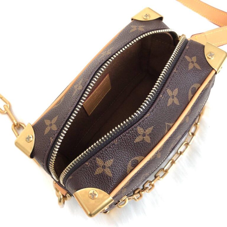 louis vuitton canta ithal mini soft trunk simetrik kesim 18x13x8 cm