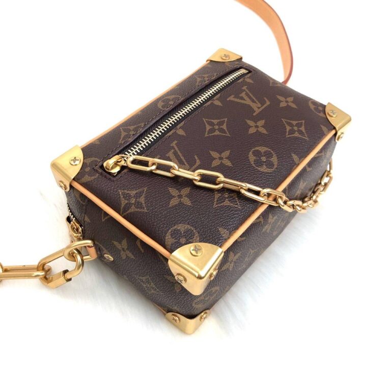 louis vuitton canta ithal mini soft trunk simetrik kesim 18x13x8 cm