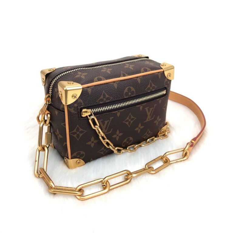 louis vuitton canta ithal mini soft trunk simetrik kesim 18x13x8 cm