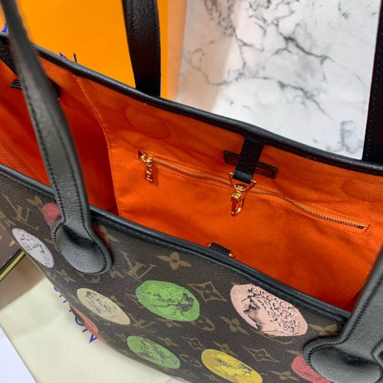louis vuitton canta neverfull mm yeni baski hakiki deri ithal 32x29 cm