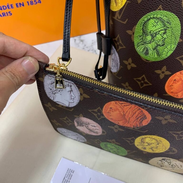 louis vuitton canta neverfull mm yeni baski hakiki deri ithal 32x29 cm