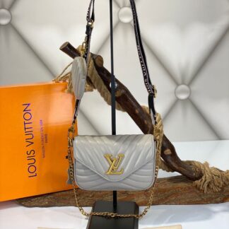 louis vuitton canta new wave multi pochette gri siyah ithal
