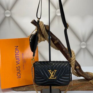 louis vuitton canta new wave multi pochette siyah ithal