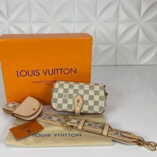 louis vuitton canta officier damier beyaz 18x10 cm hakiki deri ithal