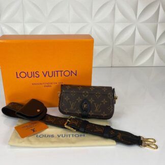 louis vuitton canta officier monogram siyah 18x10 cm hakiki deri ithal