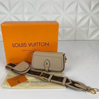 louis vuitton canta officier vizon 18x10 cm hakiki deri ithal