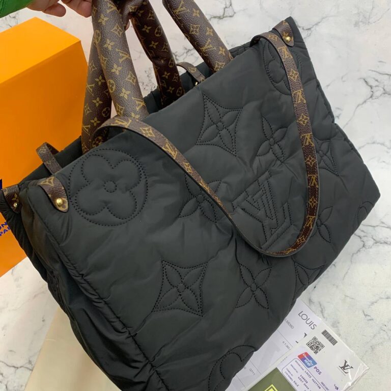 louis vuitton canta on the go gm waterproof yeni siyah 45x30 cm