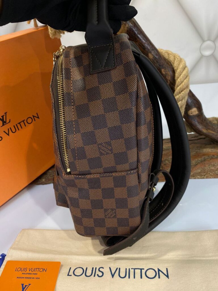 louis vuitton canta palm springs backpack orta boy sirt kahve damier 23x26 cm