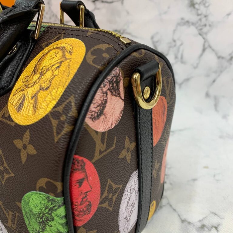 louis vuitton canta speedy bandouliere 25x19 cm monogram simetrik
