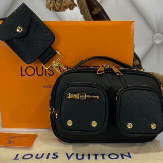louis vuitton canta utility crossbody 2021 manhattan siyah 21x15