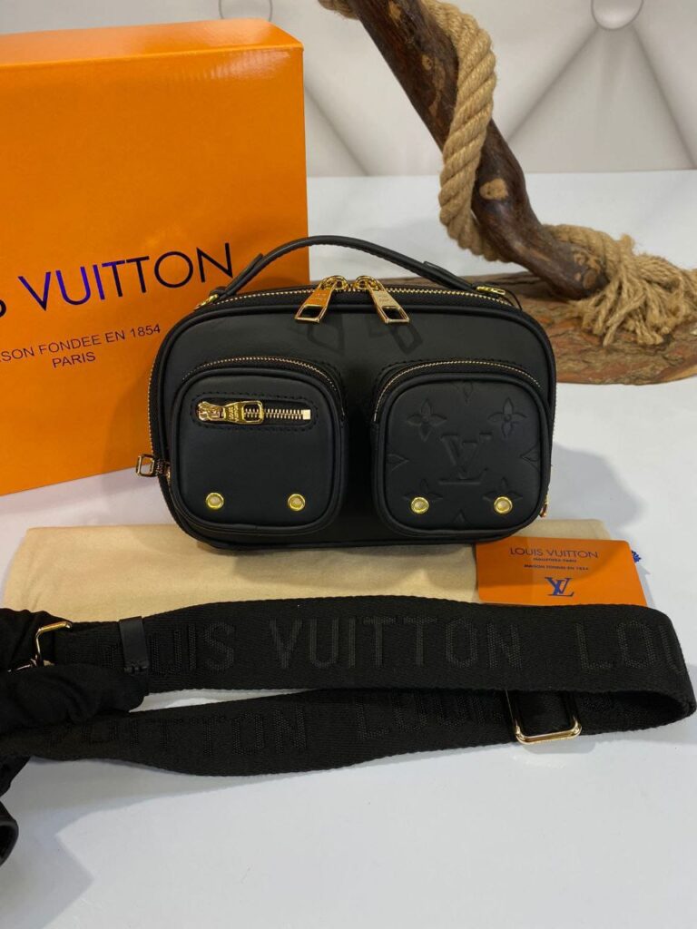 louis vuitton canta utility crossbody 2021 manhattan siyah 21x15