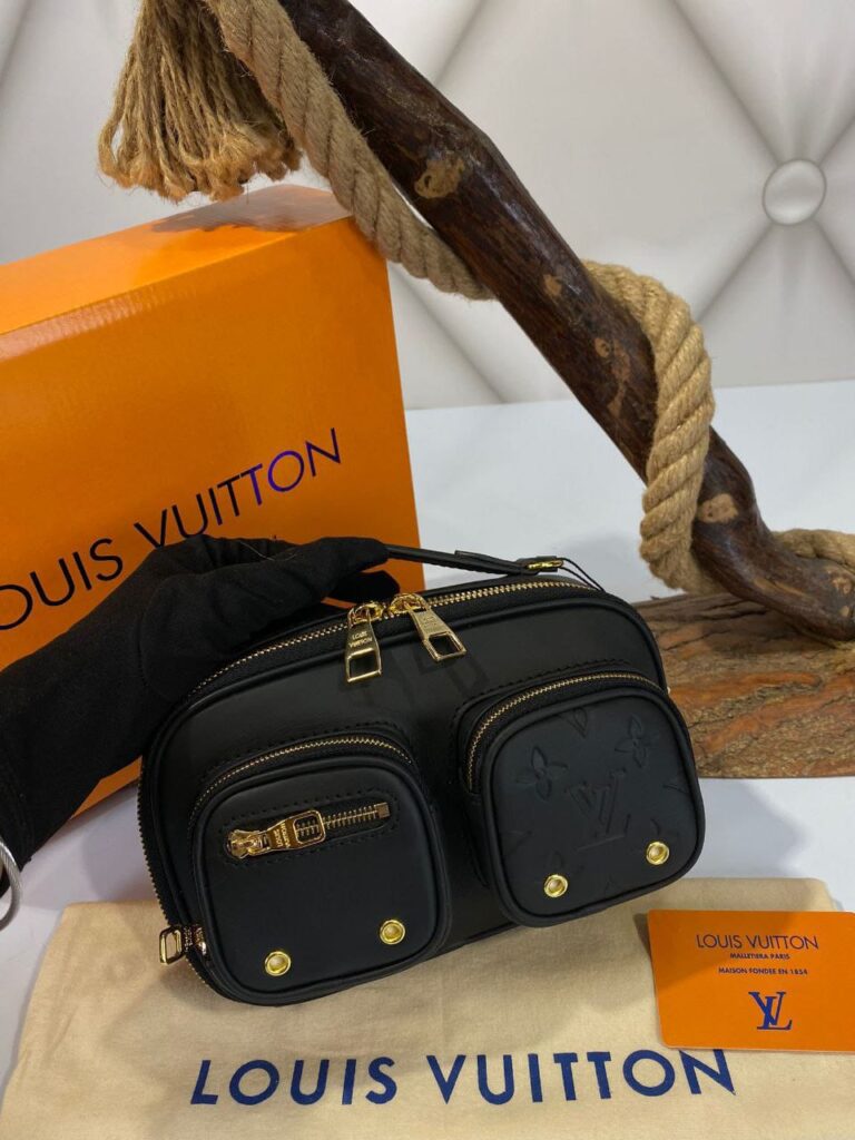 louis vuitton canta utility crossbody 2021 manhattan siyah 21x15