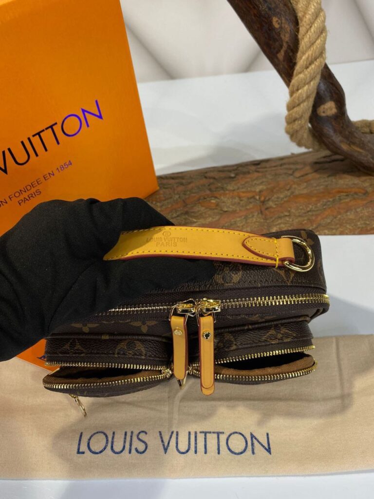 louis vuitton canta utility crossbody 2021 monogram krem 21x15