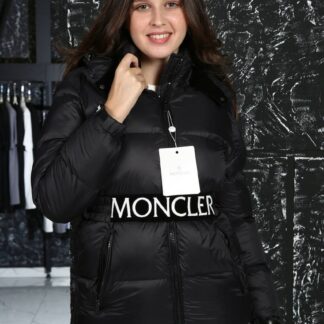 moncler mont kemerli mat siyah