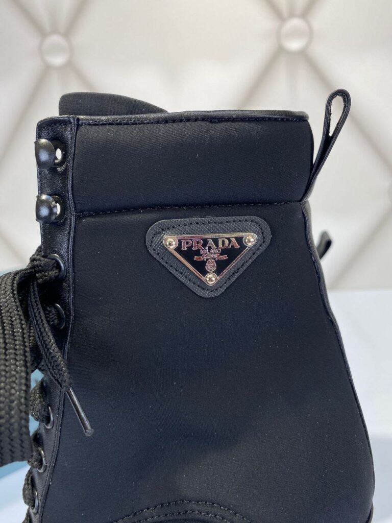 prada bot ankle hing heel siyah topuklu 11 cm
