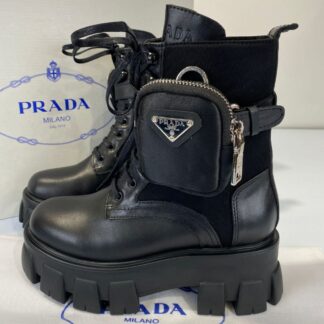 prada bot cantali siyah ic dis deri