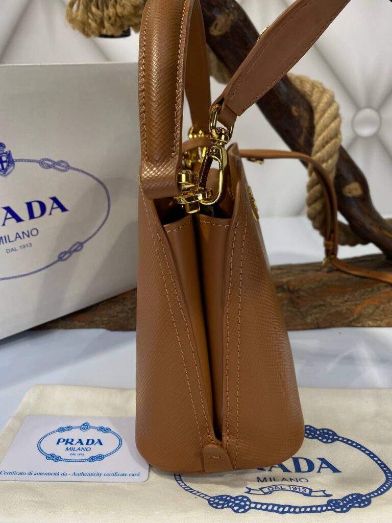 prada canta medium saffiano taba 21x17 cm ithal