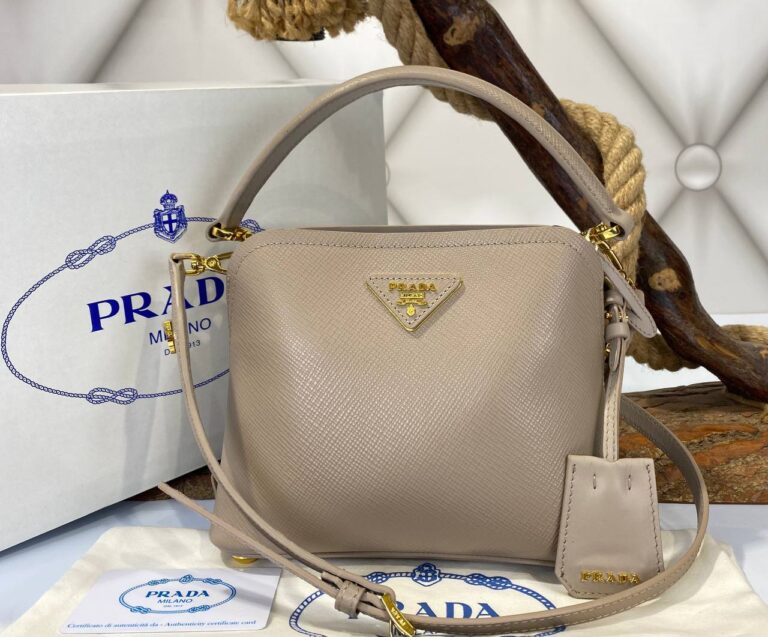 prada canta medium saffiano vizon 21x17 cm ithal