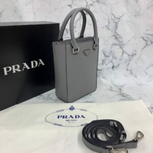 prada canta small brushed leather tote giri ithal 20x14x9 cm