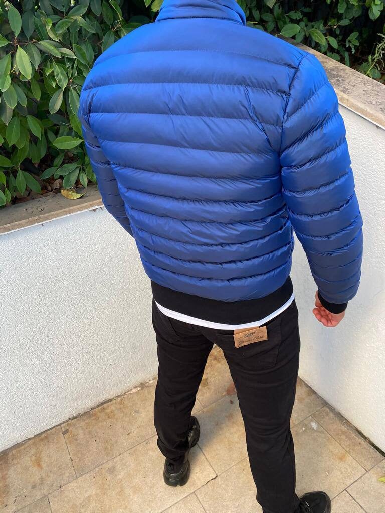 prada mont erkek mavi beli lastikli