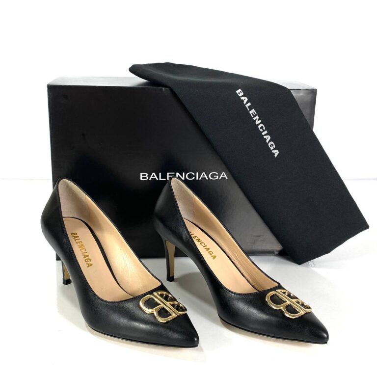 balenciaga ayakkabi topuklu siyah