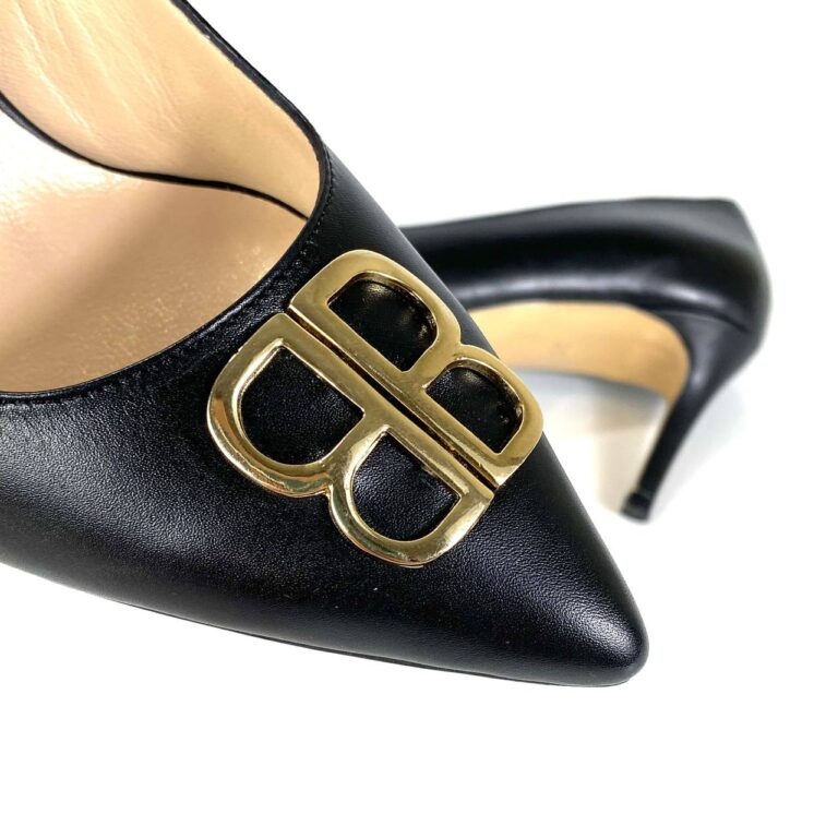 balenciaga ayakkabi topuklu siyah