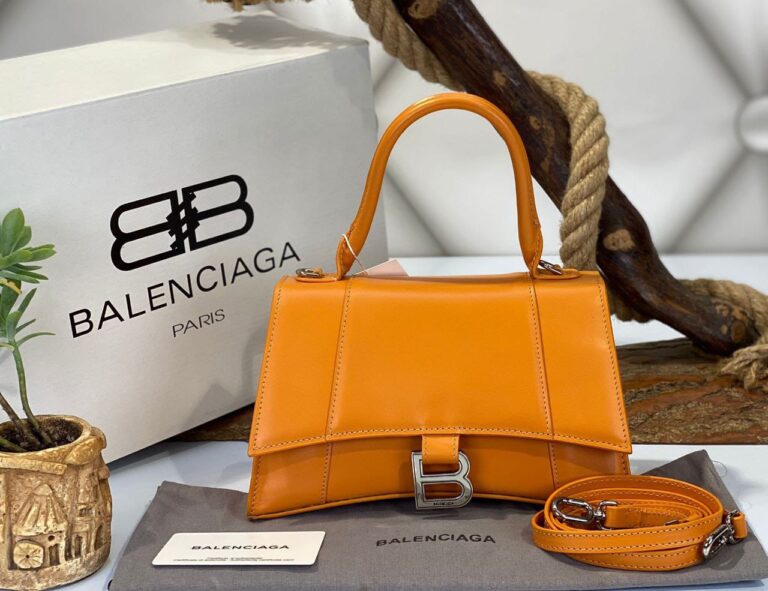 balenciaga canta hourglass kucuk boy taba silver 23x15x10 cm