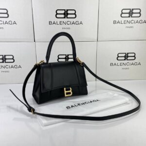 balenciaga canta kucuk boy siyah gold 23x15x10 cm