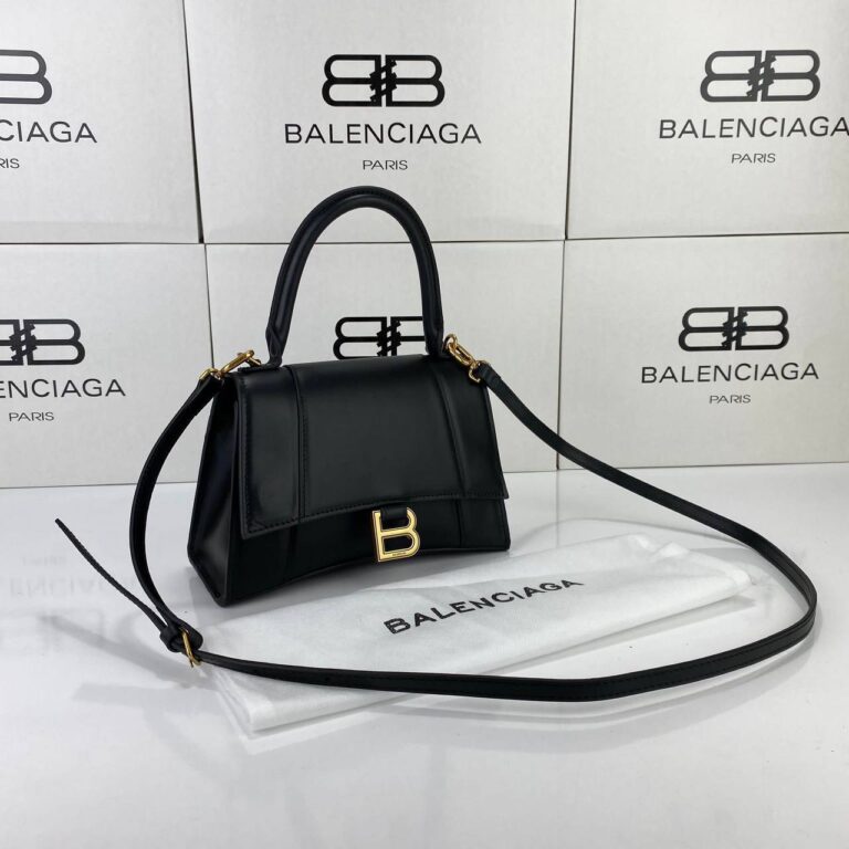 balenciaga canta kucuk boy siyah gold 23x15x10 cm