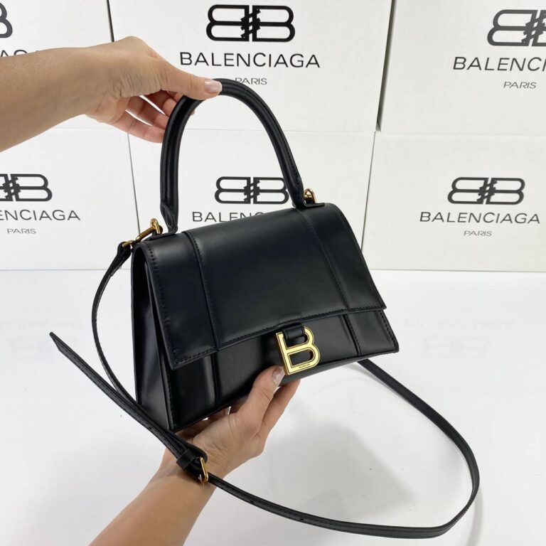 balenciaga canta kucuk boy siyah gold 23x15x10 cm