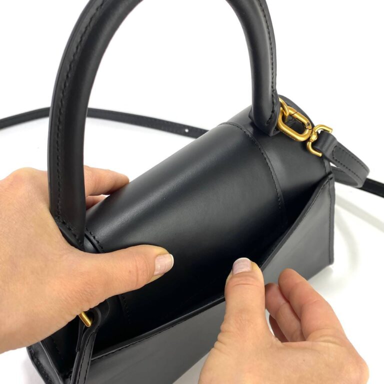 balenciaga canta kucuk boy siyah gold 23x15x10 cm
