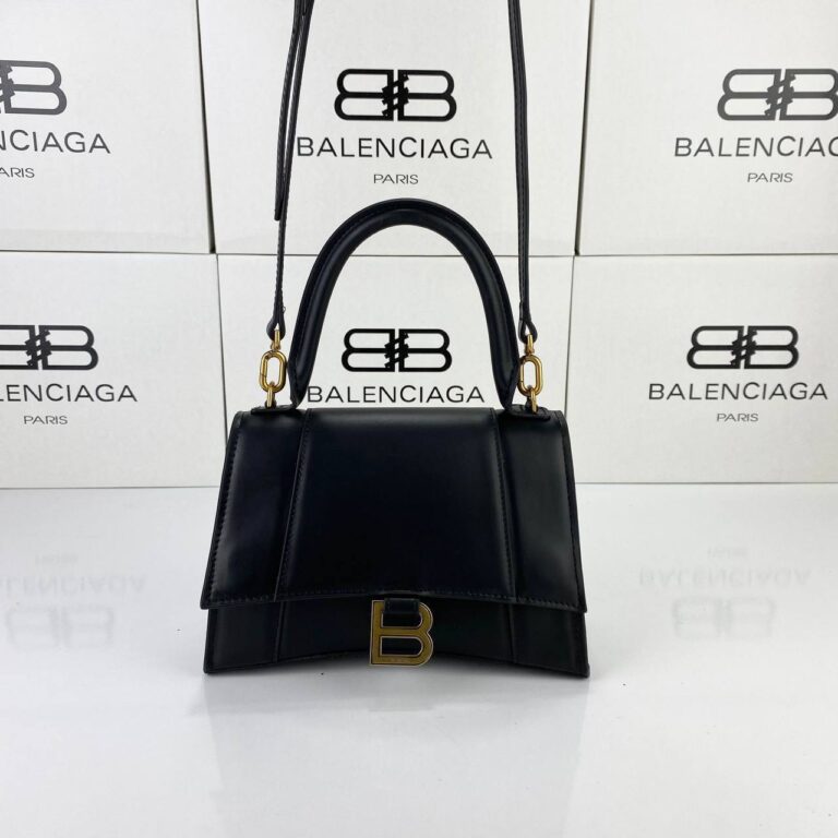 balenciaga canta kucuk boy siyah gold 23x15x10 cm