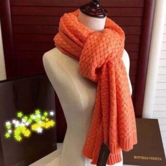 bottega veneta atki yun orme turuncu yuksek kalite