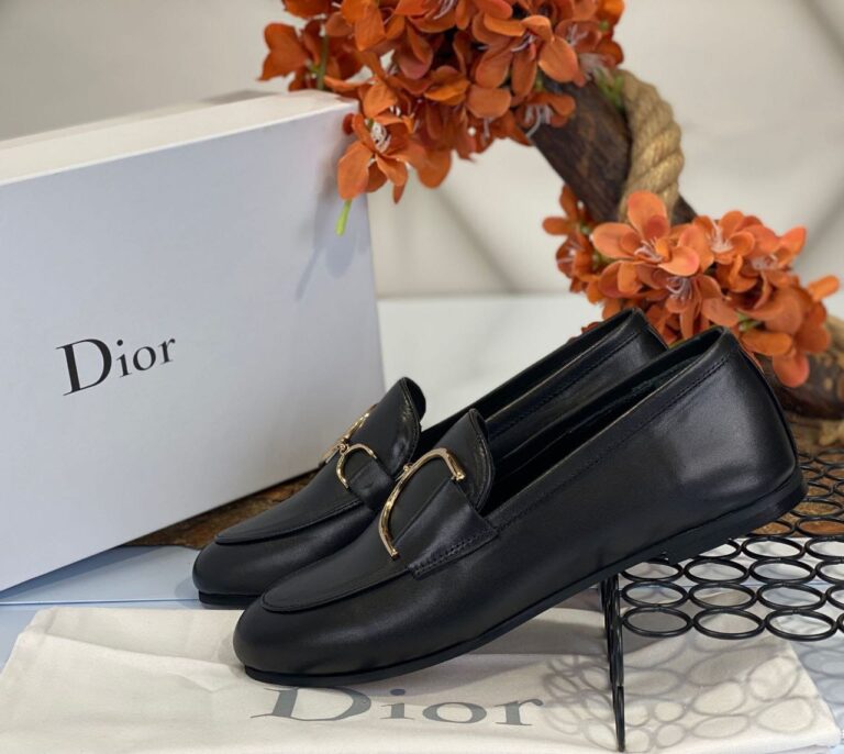 christian dior ayakkabi loafer siyah ithal